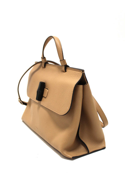 Gucci Bamboo Daily Top Handle Caramel Handbag