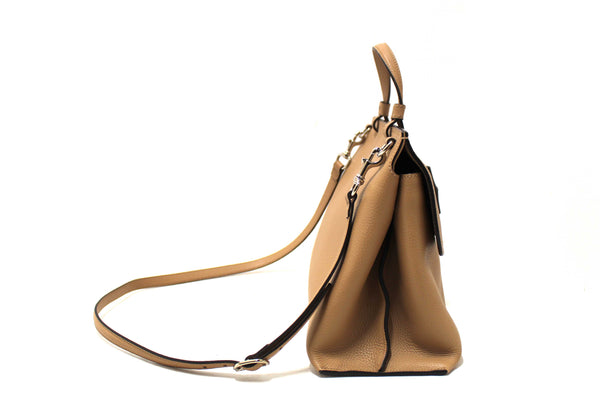 Gucci Bamboo Daily Top Handle Caramel Handbag