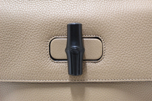 Gucci Bamboo Daily Top Handle Caramel Handbag