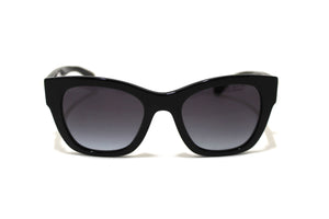 Chanel Black Polarized Charms Pearl Square Sunglass | Italystation.com - Now at italystation.com