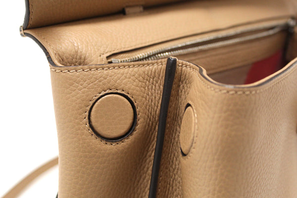 Gucci Bamboo Daily Top Handle Caramel Handbag