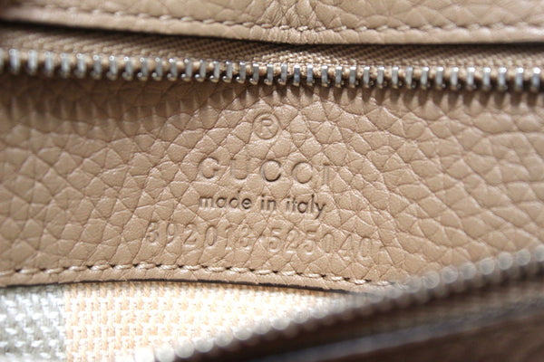 Gucci Bamboo Daily Top Handle Caramel Handbag