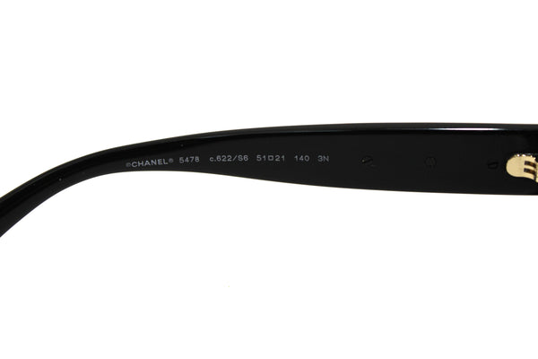 Chanel Black Polarized Charms Pearl Square Sunglass | Italystation.com - Now at italystation.com
