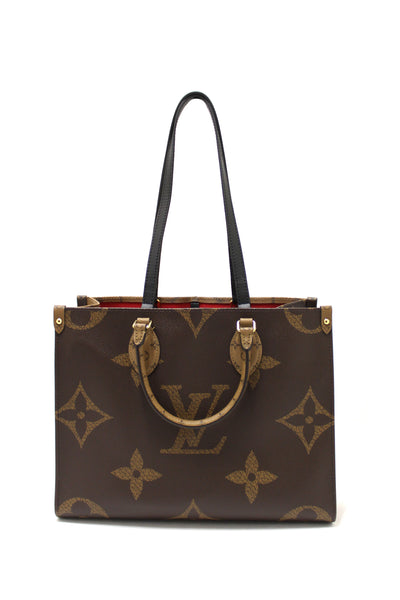 Louis Vuitton Giant Monogram Canvas OnTheGo MM Tote Bag