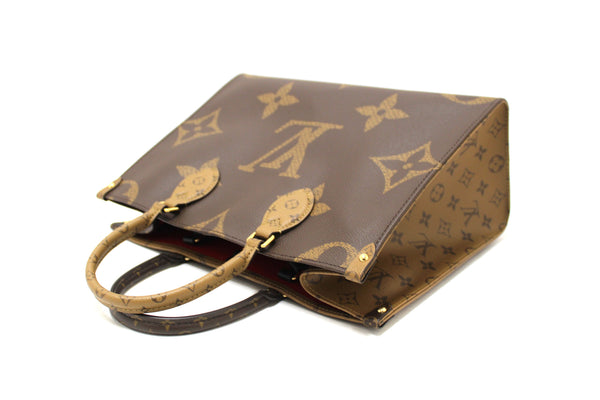 Louis Vuitton Giant Monogram Canvas OnTheGo MM Tote Bag