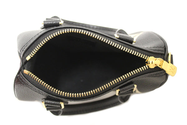 Louis Vuitton Monogram Black Empreinte Leather Nano | Italystation.com - Now at italystation.com