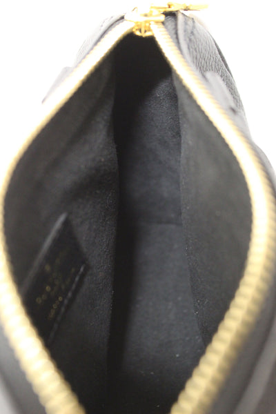 Louis Vuitton Monogram Black Empreinte Leather Nano | Italystation.com - Now at italystation.com