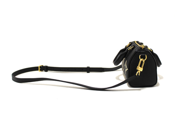 Louis Vuitton Monogram Black Empreinte Leather Nano | Italystation.com - Now at italystation.com