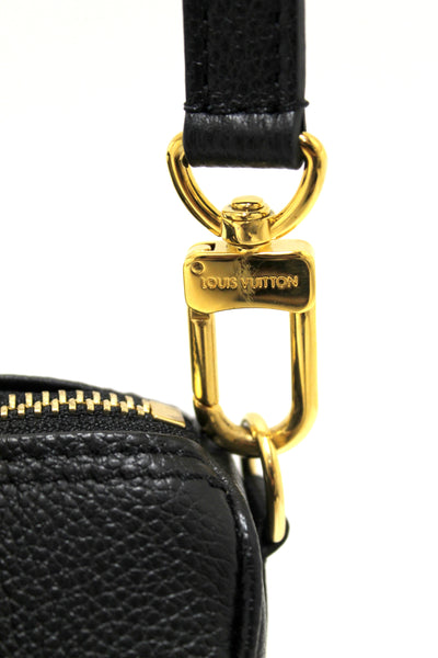 Louis Vuitton Monogram Black Empreinte Leather Nano | Italystation.com - Now at italystation.com
