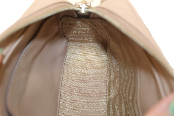Prada Camera Diagramme Mini Pink Quilted Crossbody Bag
