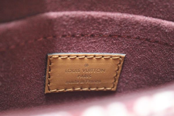 Louis Vuitton Red Jacquard Since 1854 Petit Sac Plat Bag