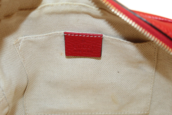 Gucci Red Soho Leather Small Disco Messenger Bag