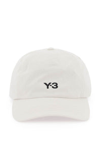 Y-3 hat with curved brim IN2390 TALC