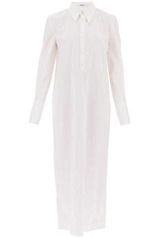 maxi chemisier dress fletcher in INT 635 SS24 WHITEOUT