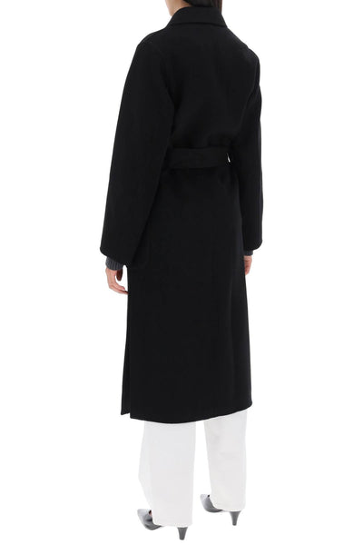 celia wrap coat IO1123F1046 BLACK