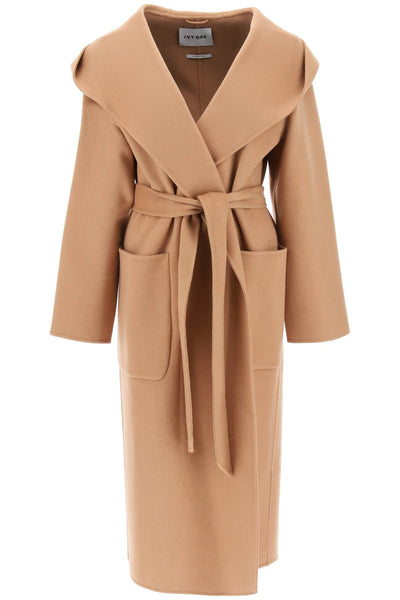 celia edie hooded coat IO1123F1111 GOLDEN CAMEL