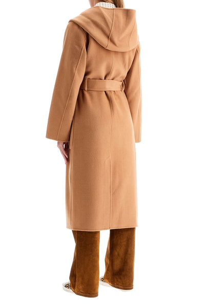 celia edie hooded coat IO1123F1111 GOLDEN CAMEL