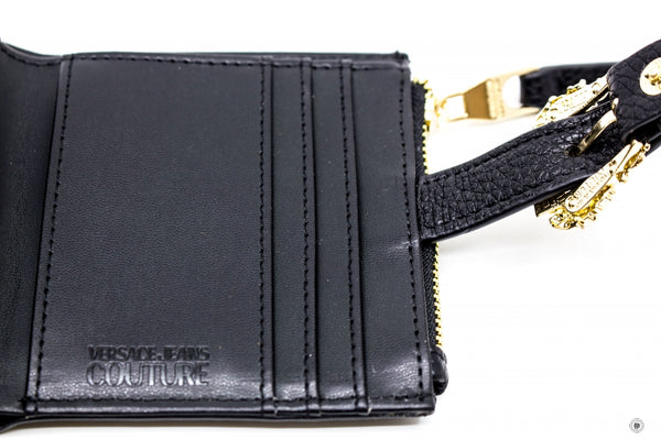 Versace Jeans Couture 73VA5PF2ZS413 Portafoglio Piccolo Couture  Black Short Wallet
