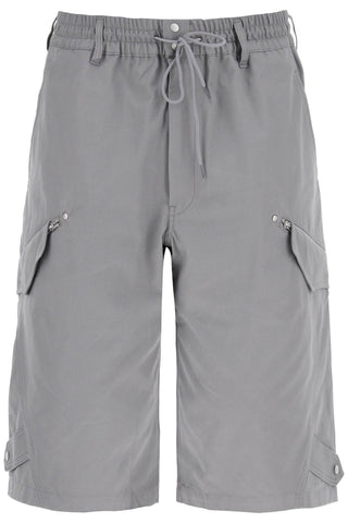 canvas multi-pocket bermuda shorts. IV5516 CHSOGR