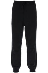 Y-3 french terry cuffed jogger pants IV5570 BLACK