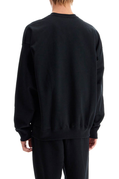 oversized crewneck IW0075 BLACK