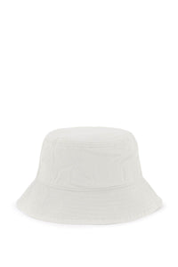 Y-3 twill bucket hat in italian IX7001 TALC