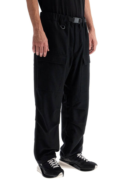 flannel cargo pants for men IZ1879 BLACK