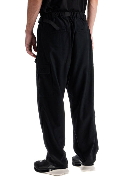 flannel cargo pants for men IZ1879 BLACK