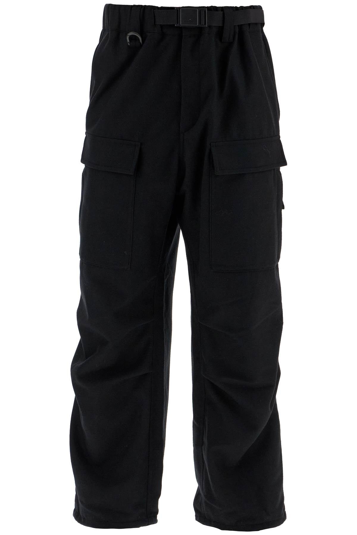 flannel cargo pants for men IZ1879 BLACK