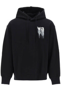 Y-3 hoodie with gradient logo print IZ3169 BLACK