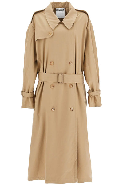 double-breasted trench coat with J0608 5419 BEIGE  81