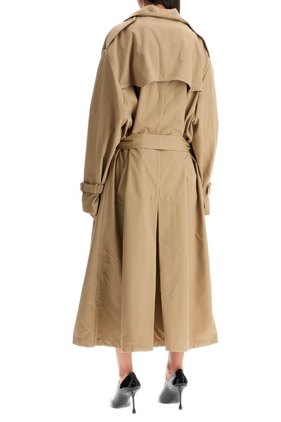 double-breasted trench coat with J0608 5419 BEIGE  81