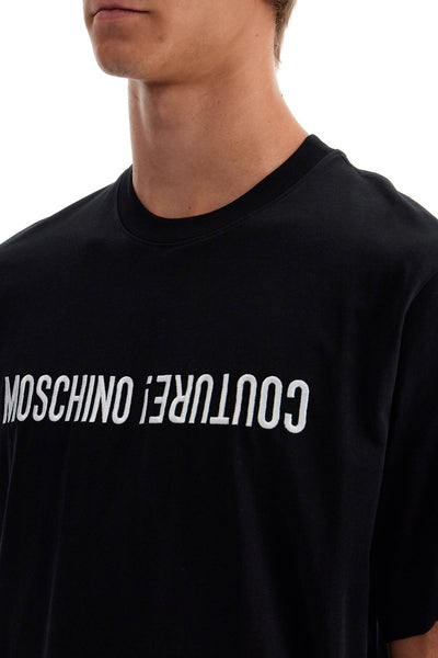 t-shirt with embroidered lettering J0703 7041 MULTI BLACK