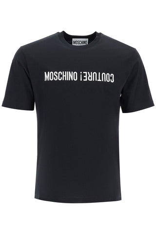 t-shirt with embroidered lettering J0703 7041 MULTI BLACK