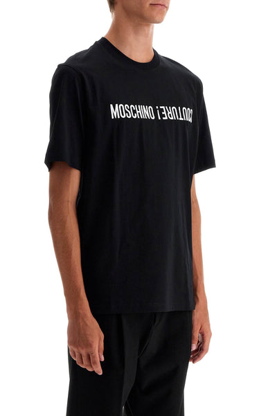 t-shirt with embroidered lettering J0703 7041 MULTI BLACK