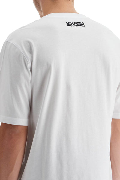 MOSCHINO t-shirt t-m J0706 5241 MULTI WHITE   1 | Italystation.com - Shop Now at italystation.com