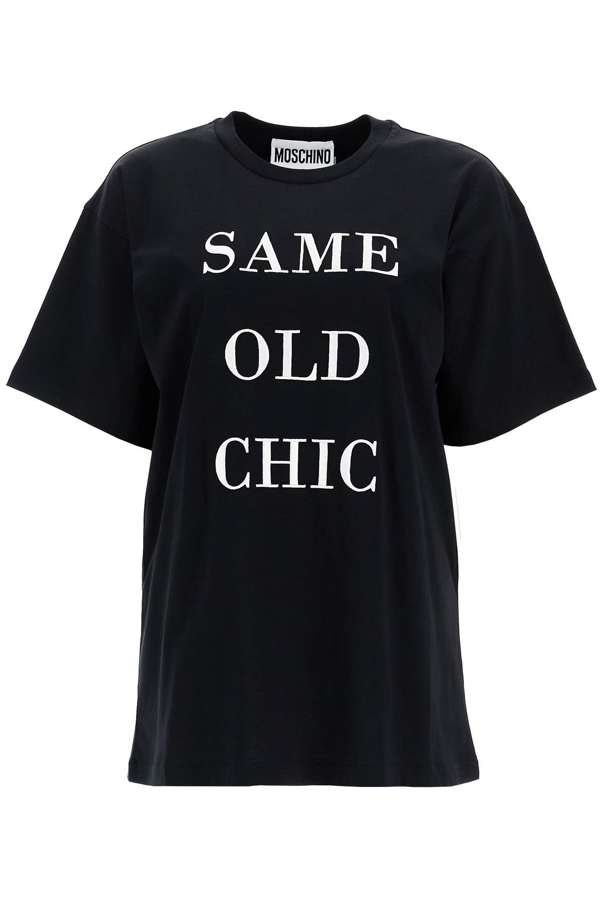 "oversized t-shirt with same old J0710 5541 MULTI BLACK