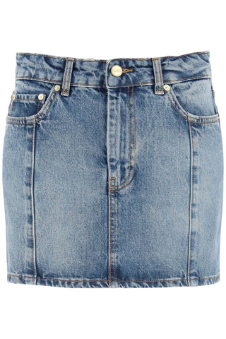 denim mini skirt J1423 TINT WASH