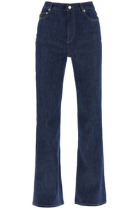 high-waisted flared jeans J1437 RINSE