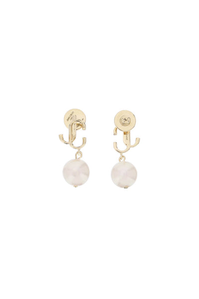 jc pearl earrings JC PEARL EARRING DXQ GOLD WHITE