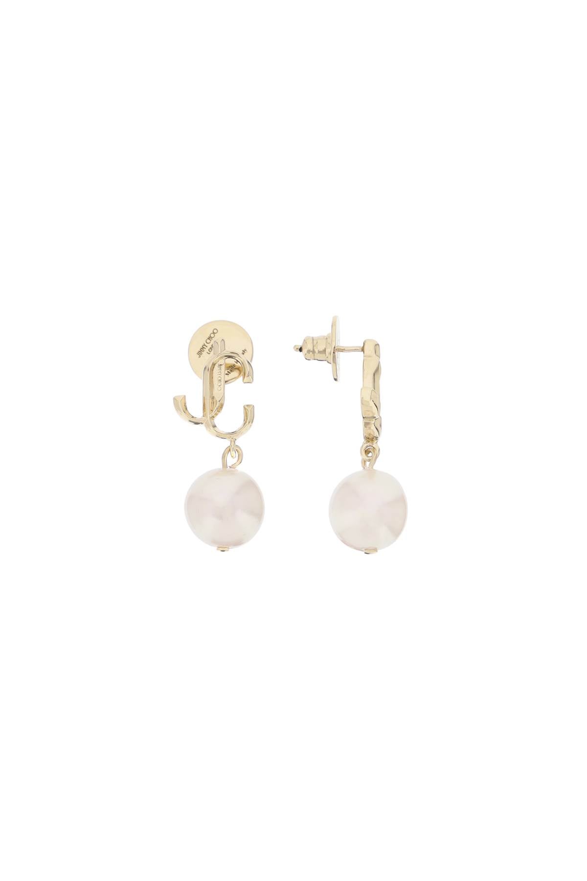 jc pearl earrings JC PEARL EARRING DXQ GOLD WHITE