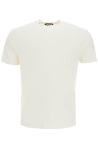 cottono and lyocell t-shirt JCS004 JMT002S23 CHALK