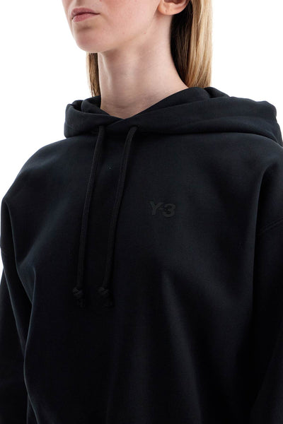 boxy hoodie with hood JD9790 BLACK