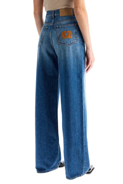 wide leg jeans in narida sapphire java style JDN01 DN SAPPHIRE - LAV. EXTRA