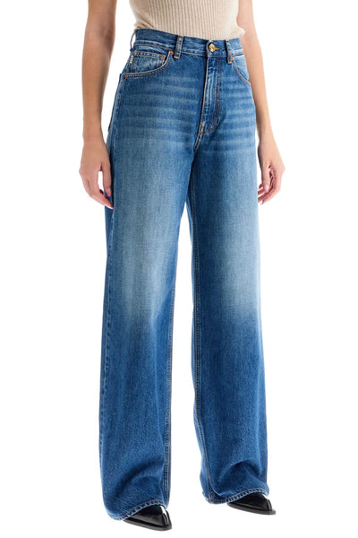 wide leg jeans in narida sapphire java style JDN01 DN SAPPHIRE - LAV. EXTRA