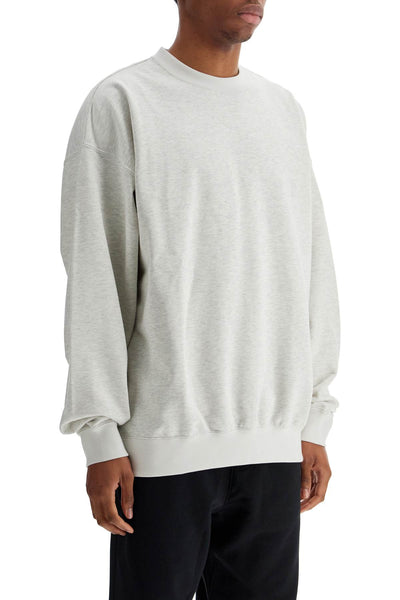 Y-3 light grey soft cotton and polyester sweatshirt JM7874 GREY | Italystation.com - Shop Now at italystation.com