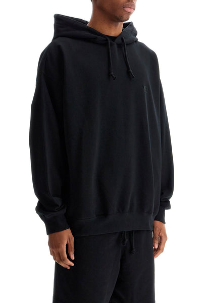 Y-3 men's black hoodie in recycled cotton and polyester JN4933 BLA | Italystation.com - Shop Now at italystation.com