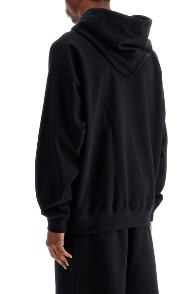 Y-3 men's black hoodie in recycled cotton and polyester JN4933 BLA | Italystation.com - Shop Now at italystation.com