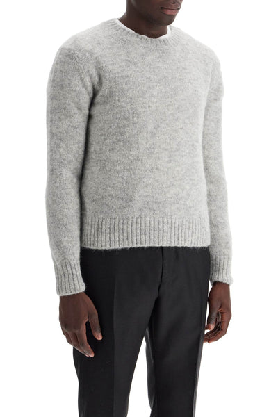 alpaca crewneck pul KCL032 YMB004F24 LIGHT GREY