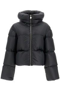 hooded kenny j boxy down jacket KENNY JACKET LEON BLACK